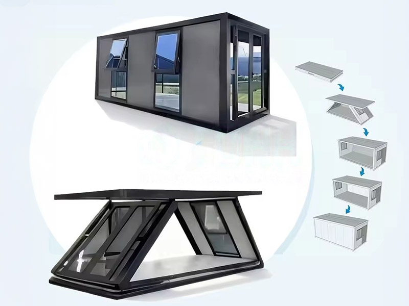 Z-Type Foldable Shipping Container House